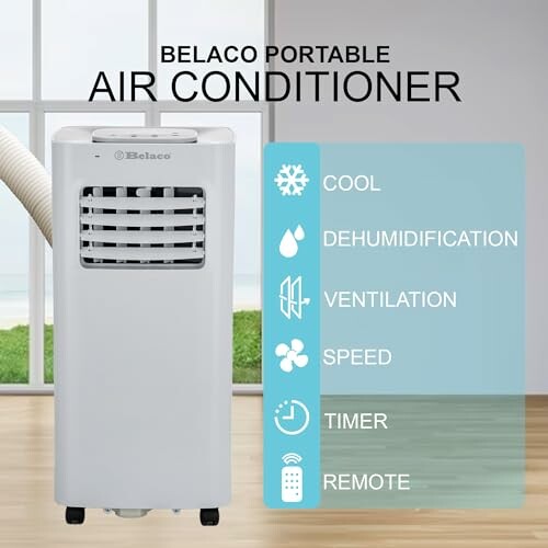 Belaco Portable Air Conditioner 9000BTU