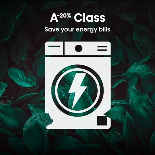 Energy-efficient appliance with A-20% class label.