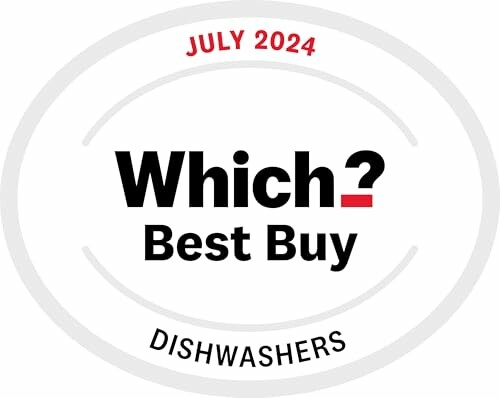 Which? Best Buy Dishwashers July 2024 badge